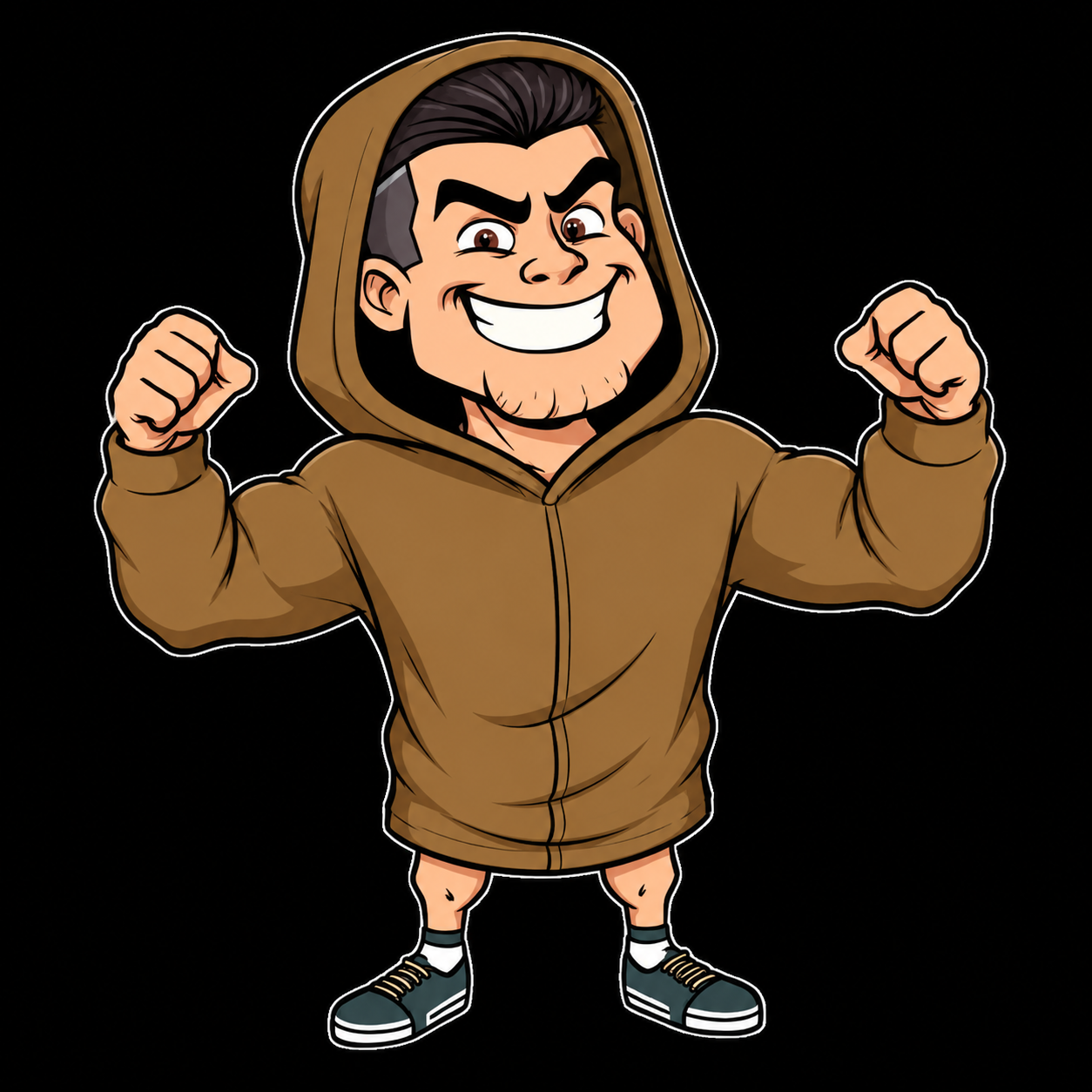 Flexing wojak